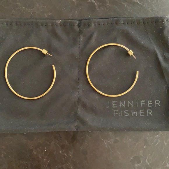 Thread Hoop Earrings - Picture 1 of 6